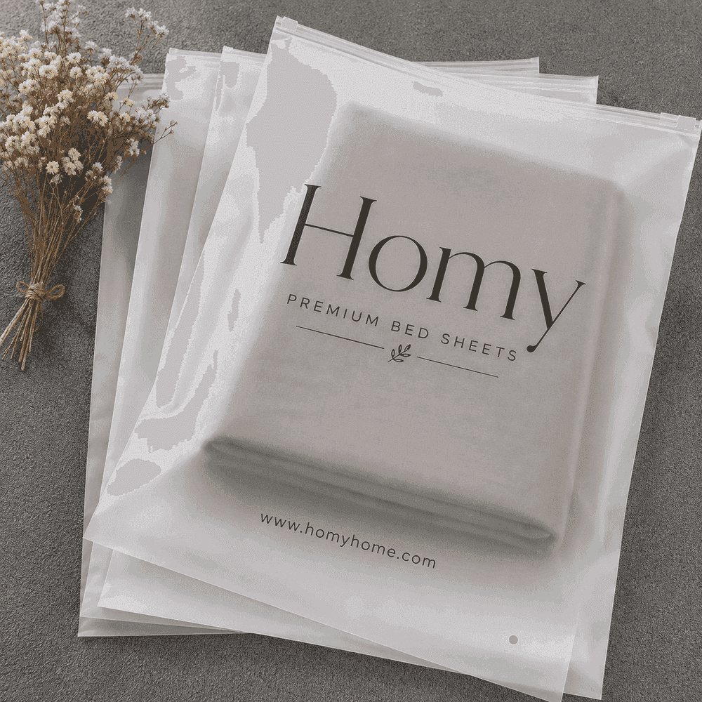EVA Clear Zipper Bags for Bedsheet & Home Textile thumbnail 2