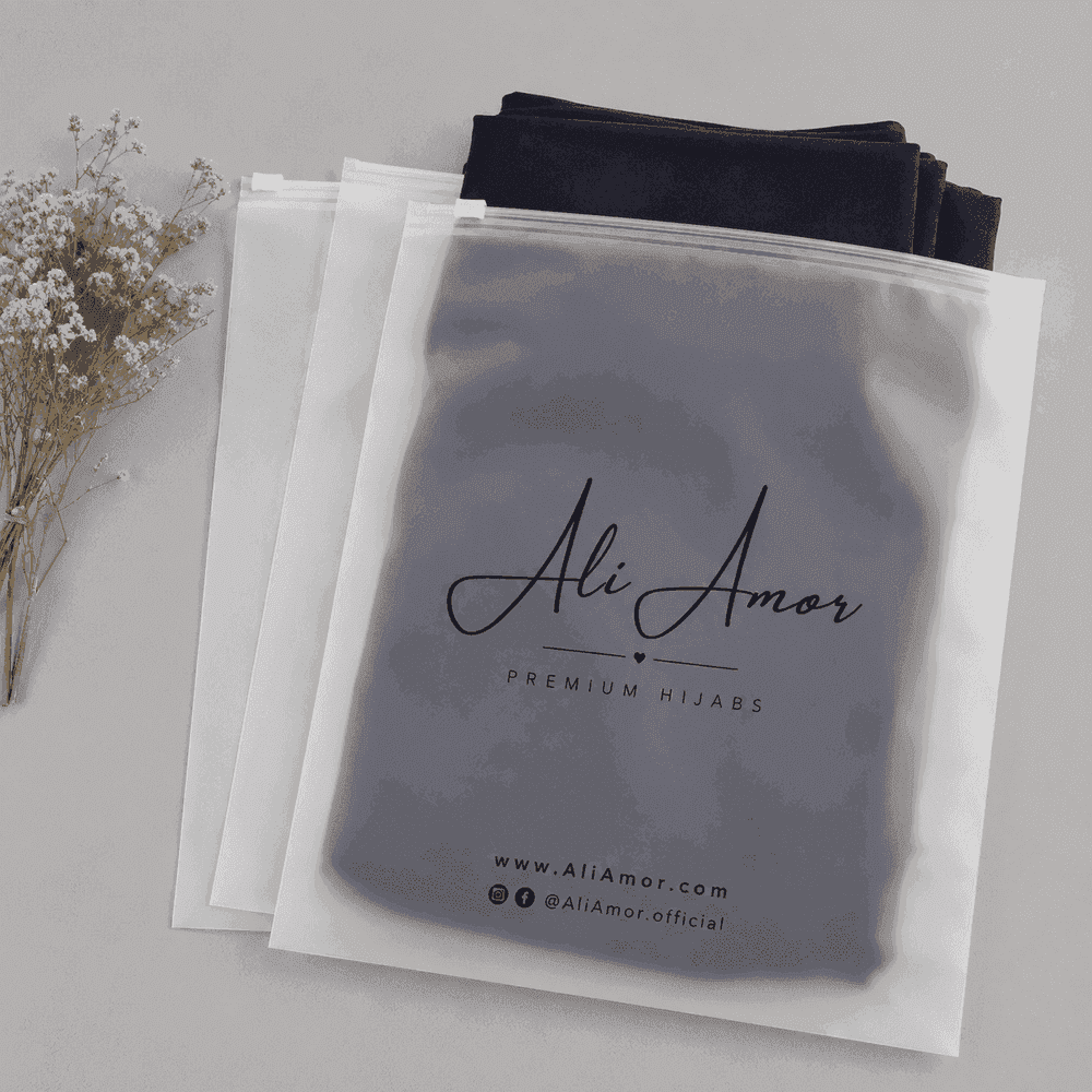 EVA Frosted Zipper Bags for Hijabs & Scarves thumbnail 2