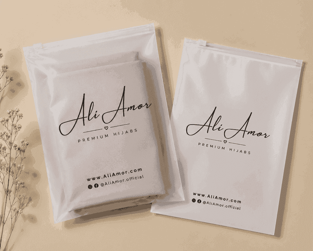 EVA Frosted Zipper Bags for Hijabs & Scarves thumbnail 3