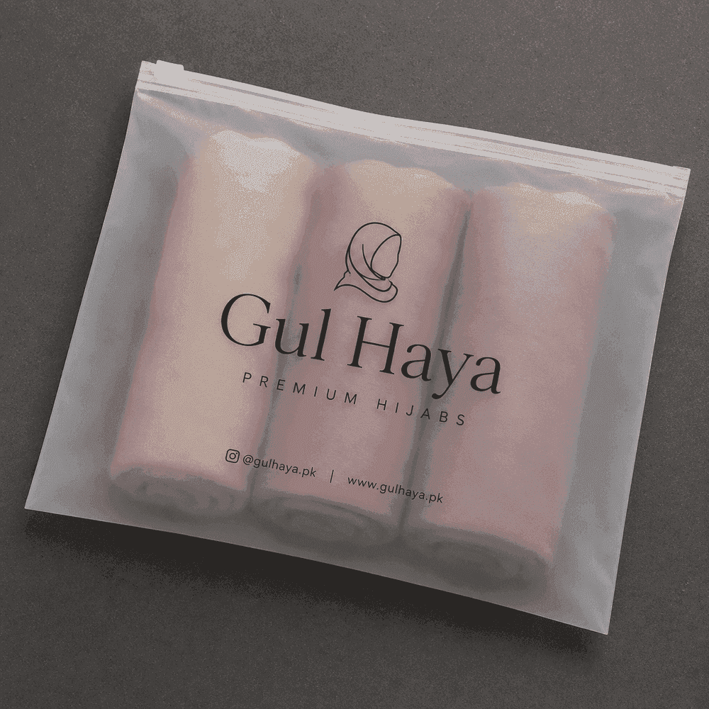 EVA Frosted Zipper Bags for Hijabs & Scarves thumbnail 5