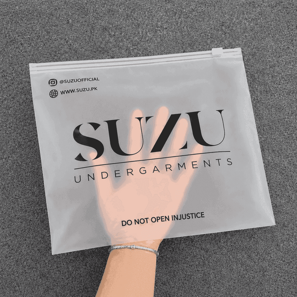 EVA Frosted Zipper Bags for Undergarments & Hosiery thumbnail 3