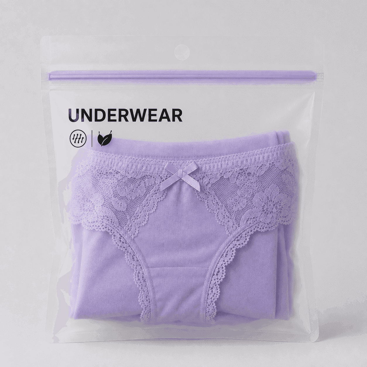 EVA Frosted Zipper Bags for Undergarments & Hosiery thumbnail 4